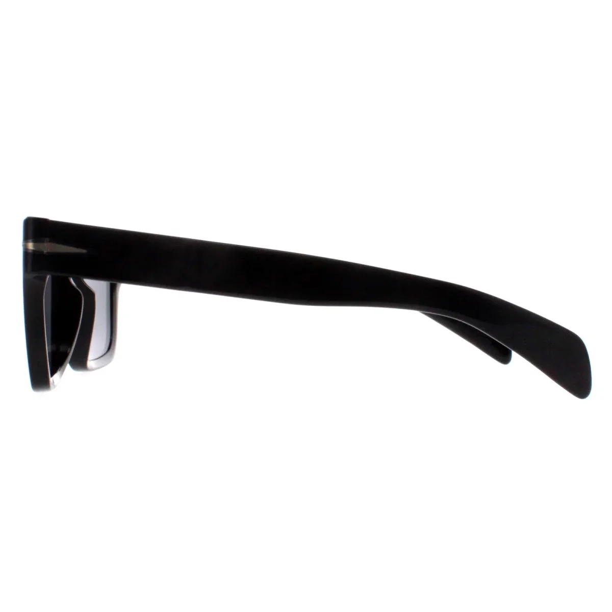 David Beckham Sunglasses DB7100/S 807 IR Black Dark Grey - Image 4