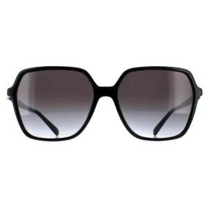 Michael Kors Sunglasses MK2196U Jasper 30058G Black Dark Grey Gradient