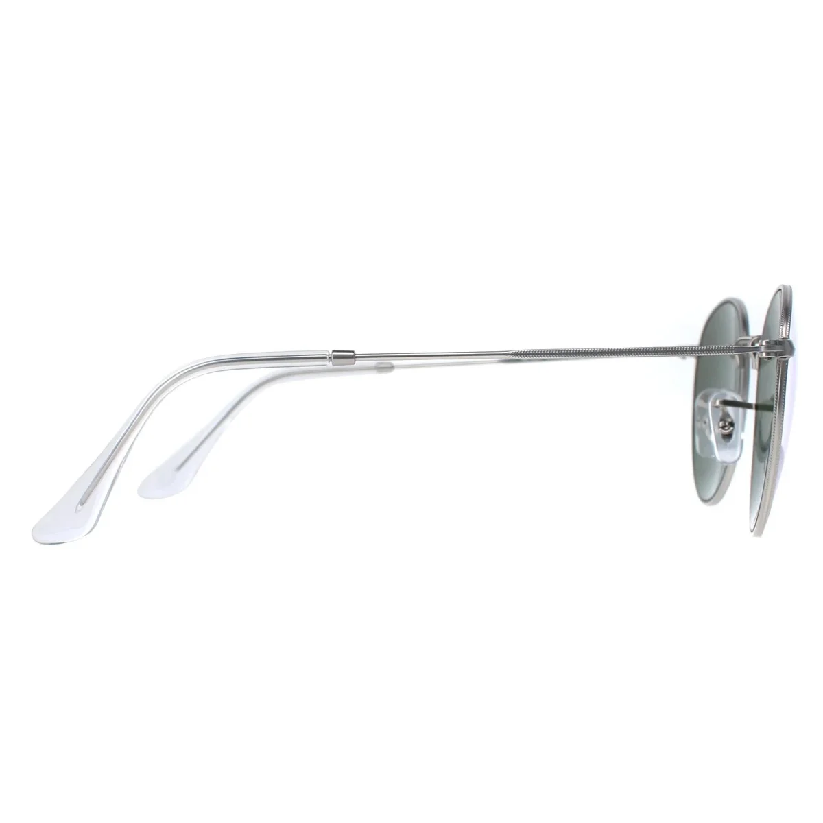 Ray-Ban Sunglasses Round Metal 3447 019/30 Silver Silver Flash Mirror - Image 5