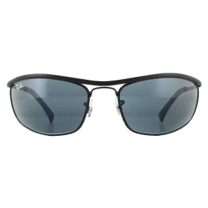 Ray-Ban Sunglasses Olympian RB3119 9161R5 Top Black & Demi Shiny Black Blue