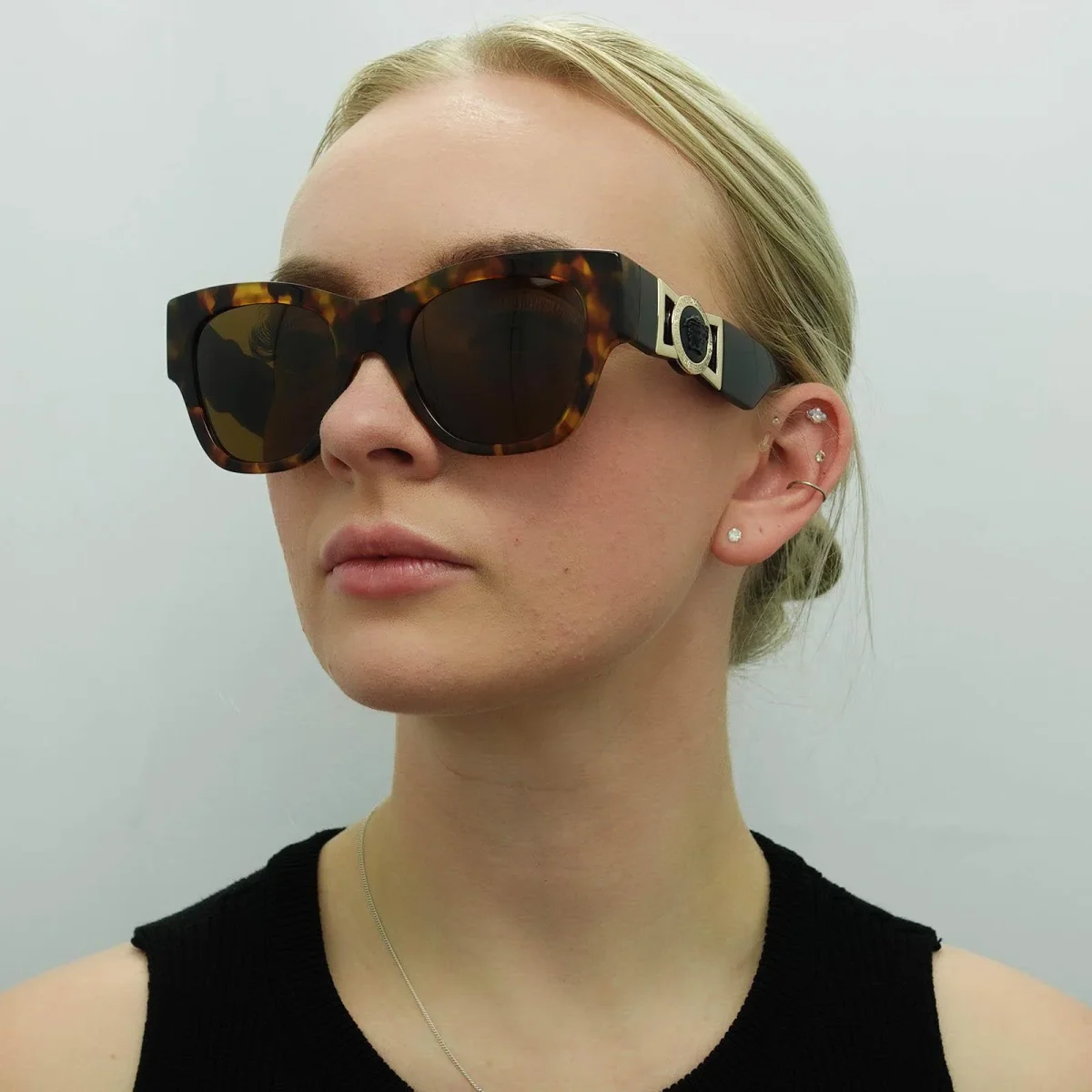 Versace Sunglasses VE4415U 511963 Havana Dark Bronze - Image 9