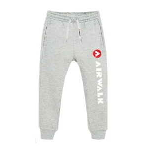 AIRWALK KIDS CALÇAS COM LOGO CLÁSSICO GREY
