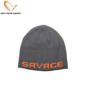 Gorro Savage Gear cinza / laranja