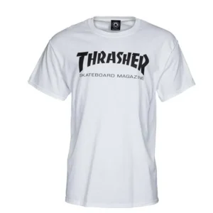 THRASHER T-SHIRT SKATE MAG (White)