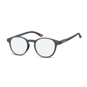 Montana Reading Glasses BLF52 2.50 Black Men Women Blue Light Block