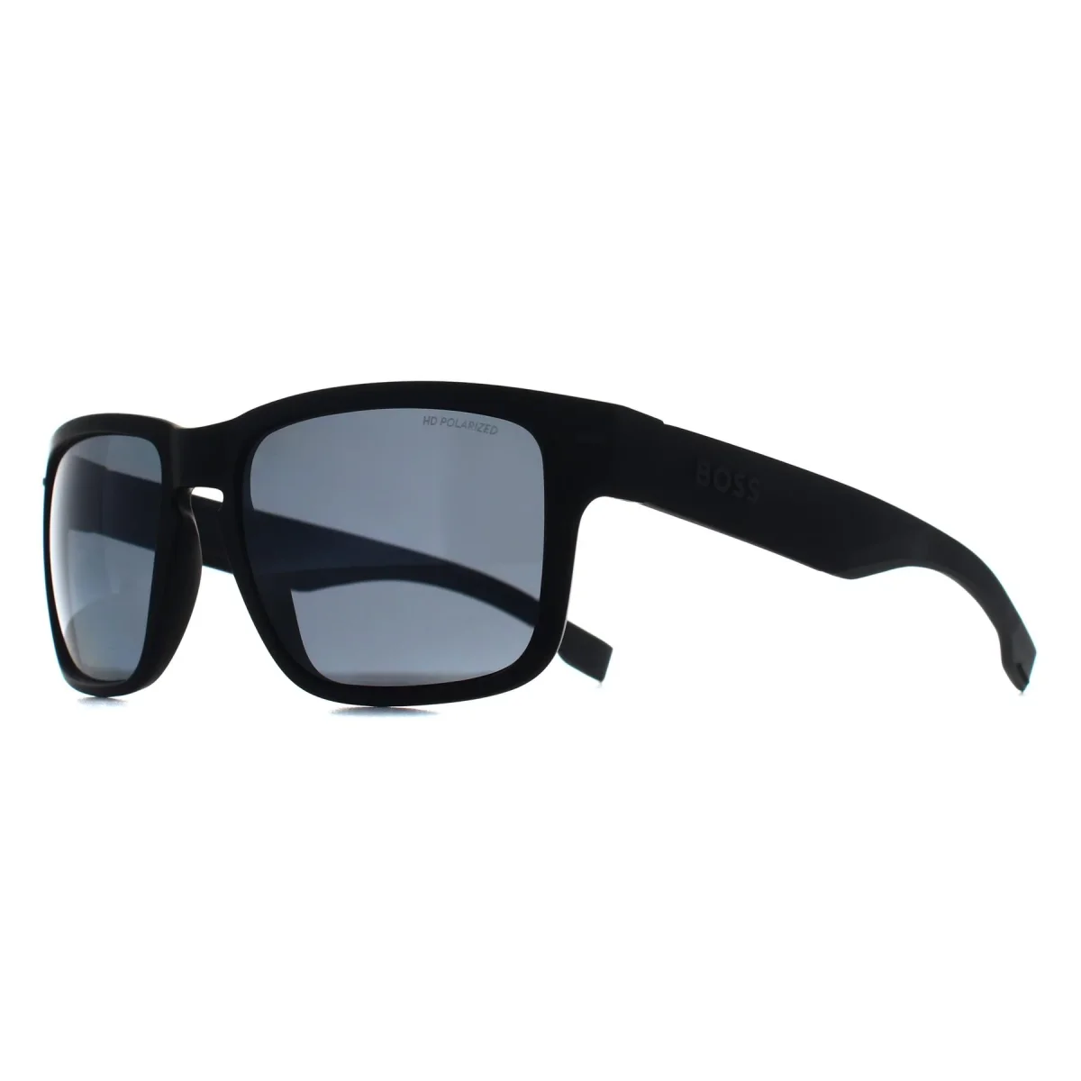 Hugo Boss Sunglasses BOSS 1497/S O6W 25 Matte Black Grey Grey Polarized Oleophobic - Image 3