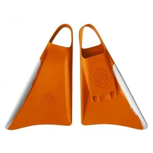HUBBOARDS AIR HUBB SWIMFINS (Orange/White)
