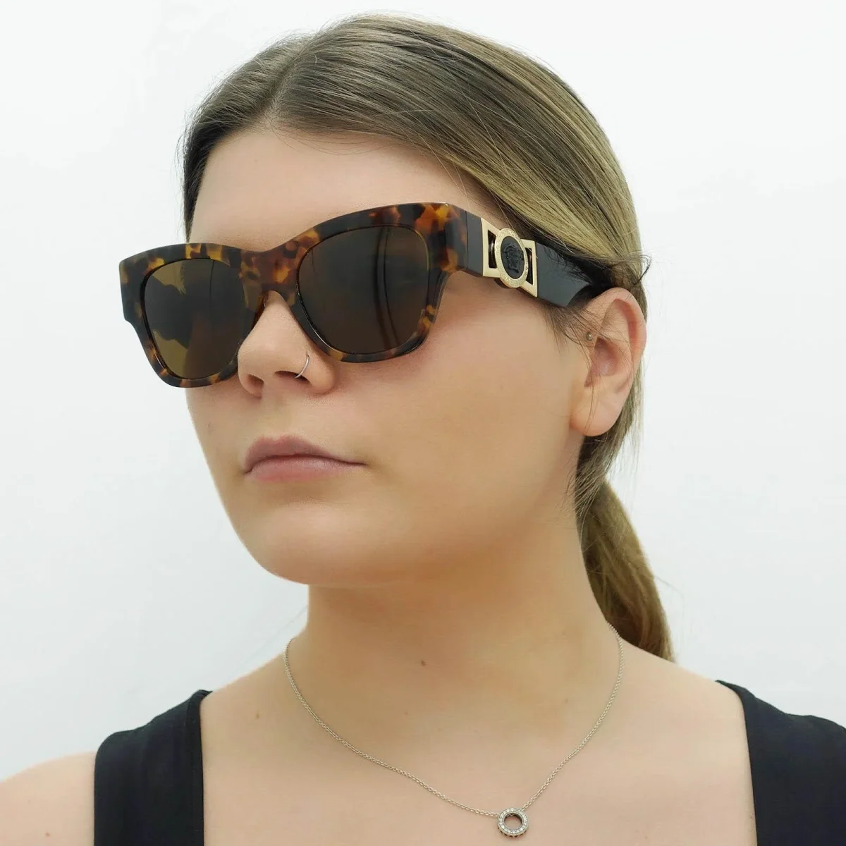 Versace Sunglasses VE4415U 511963 Havana Dark Bronze - Image 6