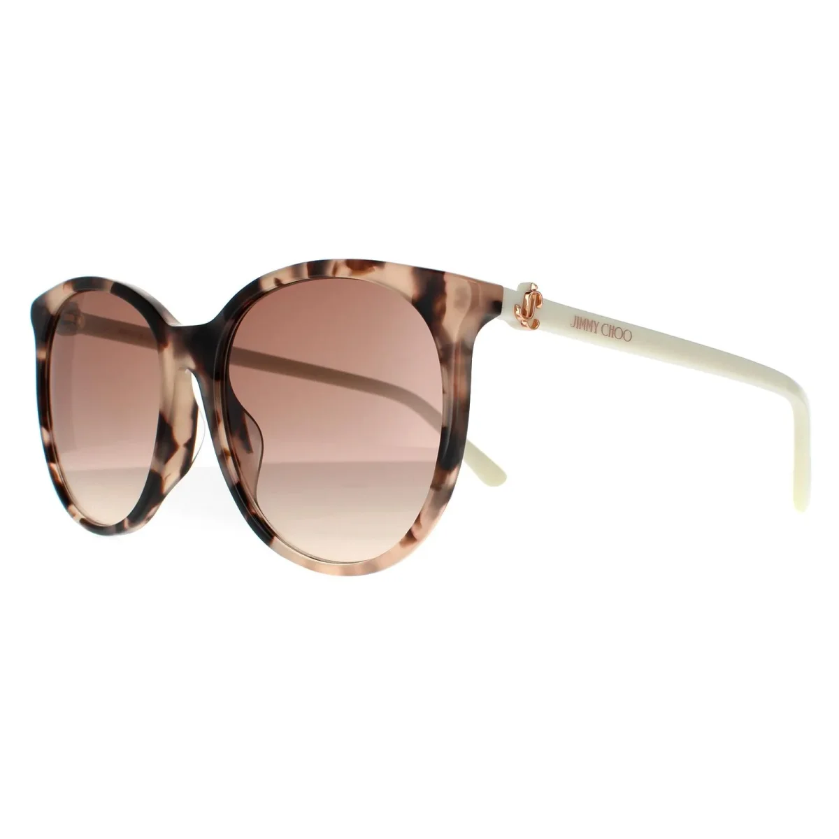 Jimmy Choo Sunglasses ILANA/F/SK 086 HA Pink Havana Brown Gradient - Image 3