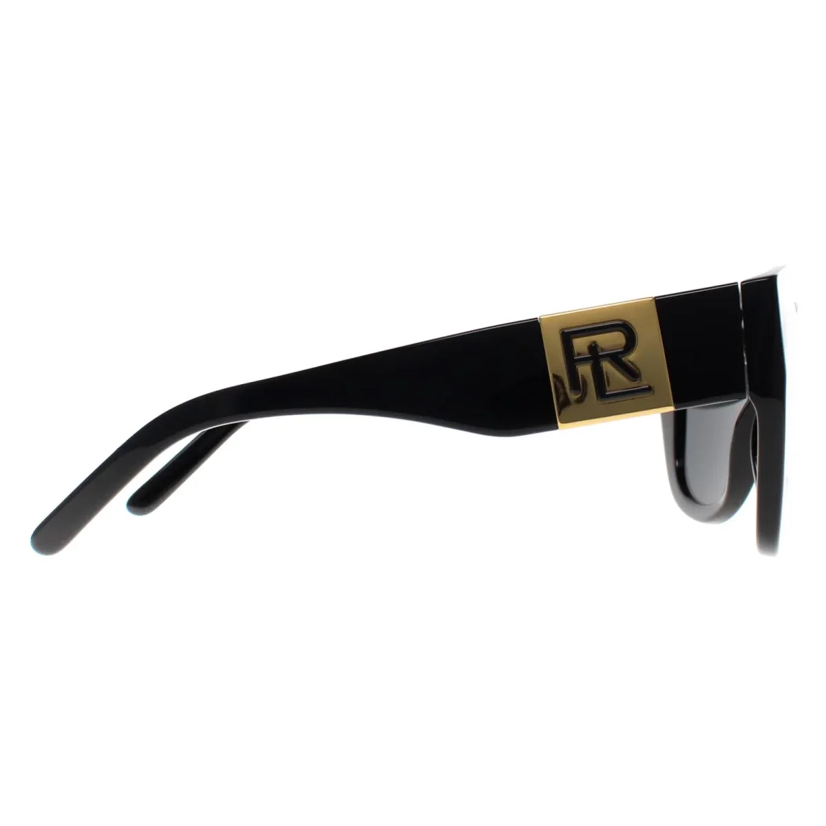 Ralph Lauren Sunglasses RL8175 500187 Shiny Black Dark Grey - Image 5