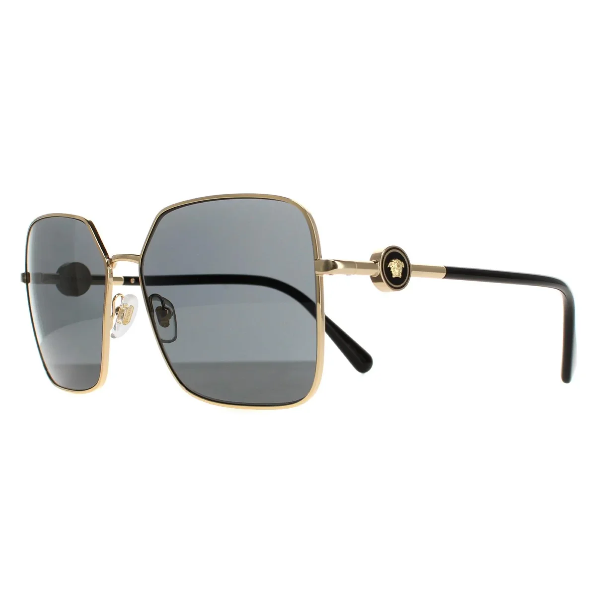 Versace Sunglasses VE2227 100287 Gold Dark Grey - Image 3