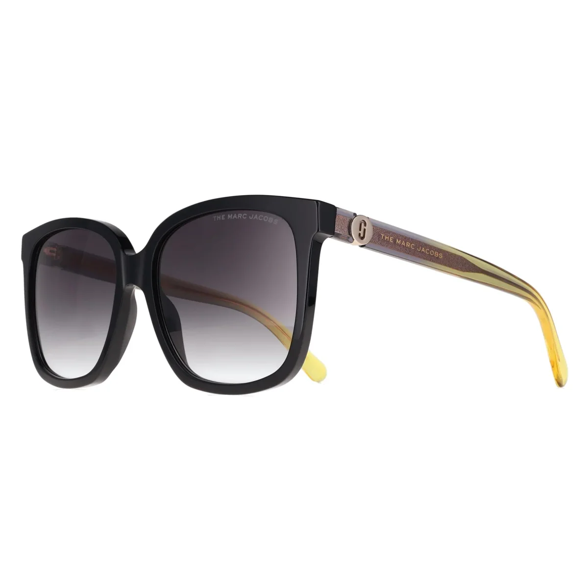Marc Jacobs Sunglasses MARC 582/S 71C 9O Black Yellow Grey Gradient - Image 3