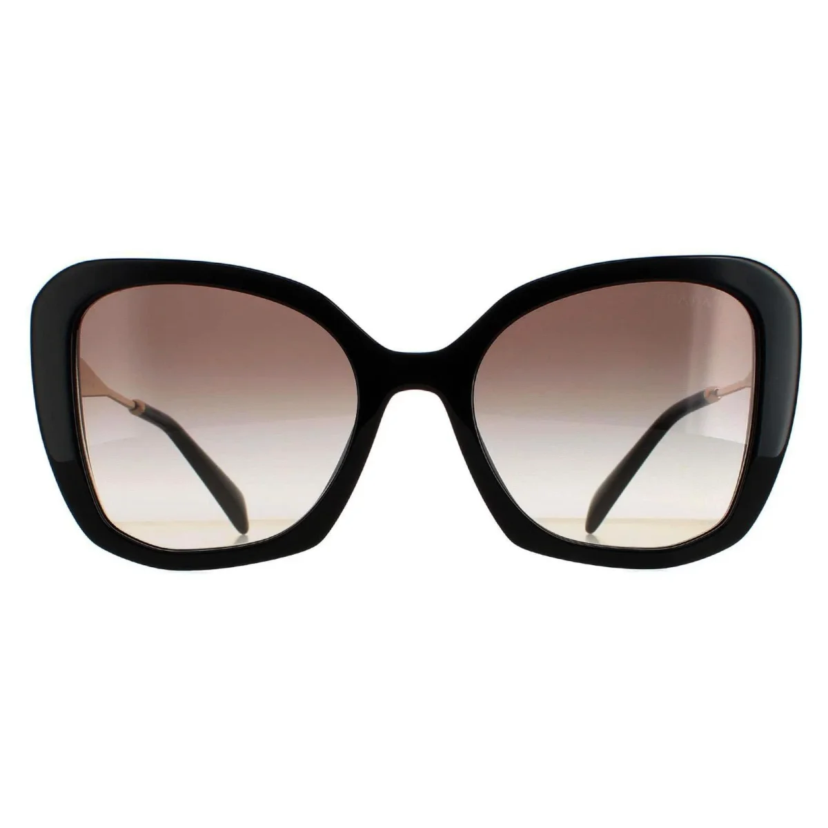 Prada Sunglasses PR03YS 1AB0A7 Black Grey Gradient - Image 2