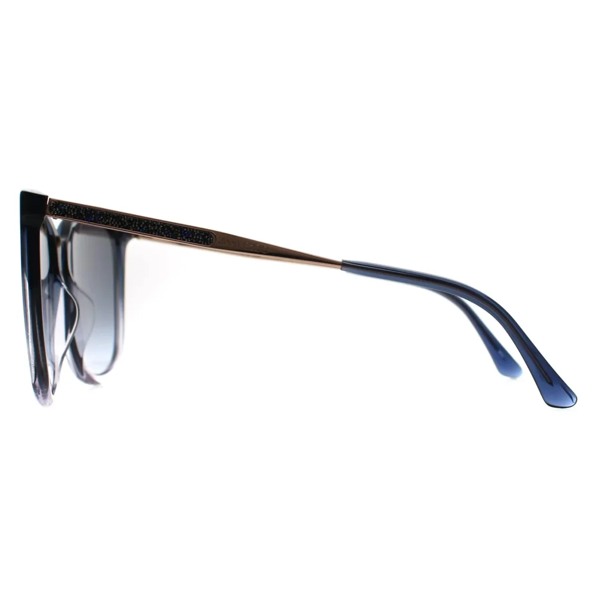 Jimmy Choo Sunglasses NEREA/G/S JQ4 GB Blue Fade Grey Gradient - Image 4