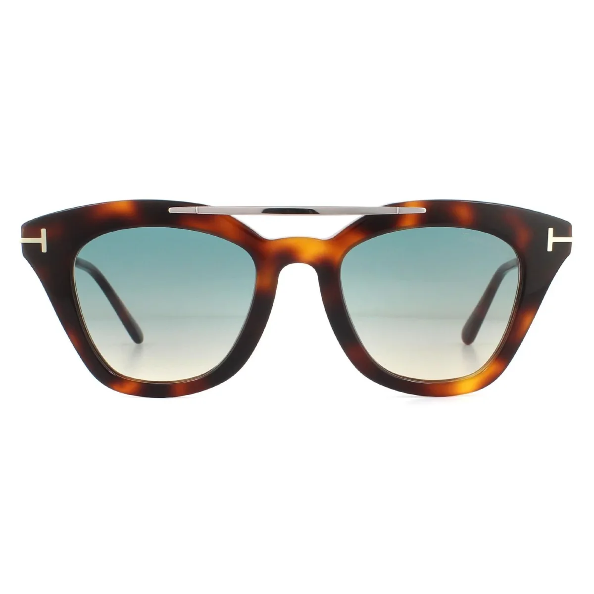 Tom Ford Sunglasses FT0575 53P Blonde Havana Blue Gradient - Image 2