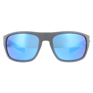Costa Del Mar Sunglasses Tico TCO 98 OBMGLP Matte Grey Blue Mirror Polarized Glass