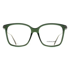 Salvatore Ferragamo Glasses Frames SF2992 320 Transparent Khaki Women