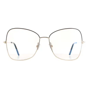 Tom Ford Glasses Frames FT5571-B 001 Shiny Black Women