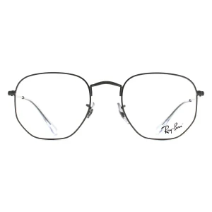 Ray-Ban Glasses Frames RX6448 Hexagonal 2501 Silver Men Women
