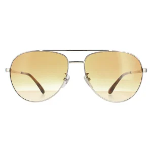 Dunhill Sunglasses SDH193 579 Silver Brown Gradient