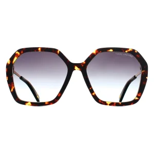 Marc Jacobs Sunglasses MARC 689/S 086 GB Havana Grey Azure Blue Gradient