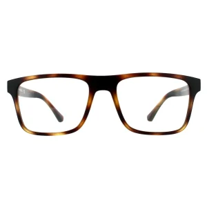 Emporio Armani Sunglasses EA4115 58021W Matte Havana Clear with Sun Clip-ons