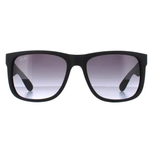 Ray-Ban Sunglasses Justin 4165 601/8G Rubber Black Grey Gradient