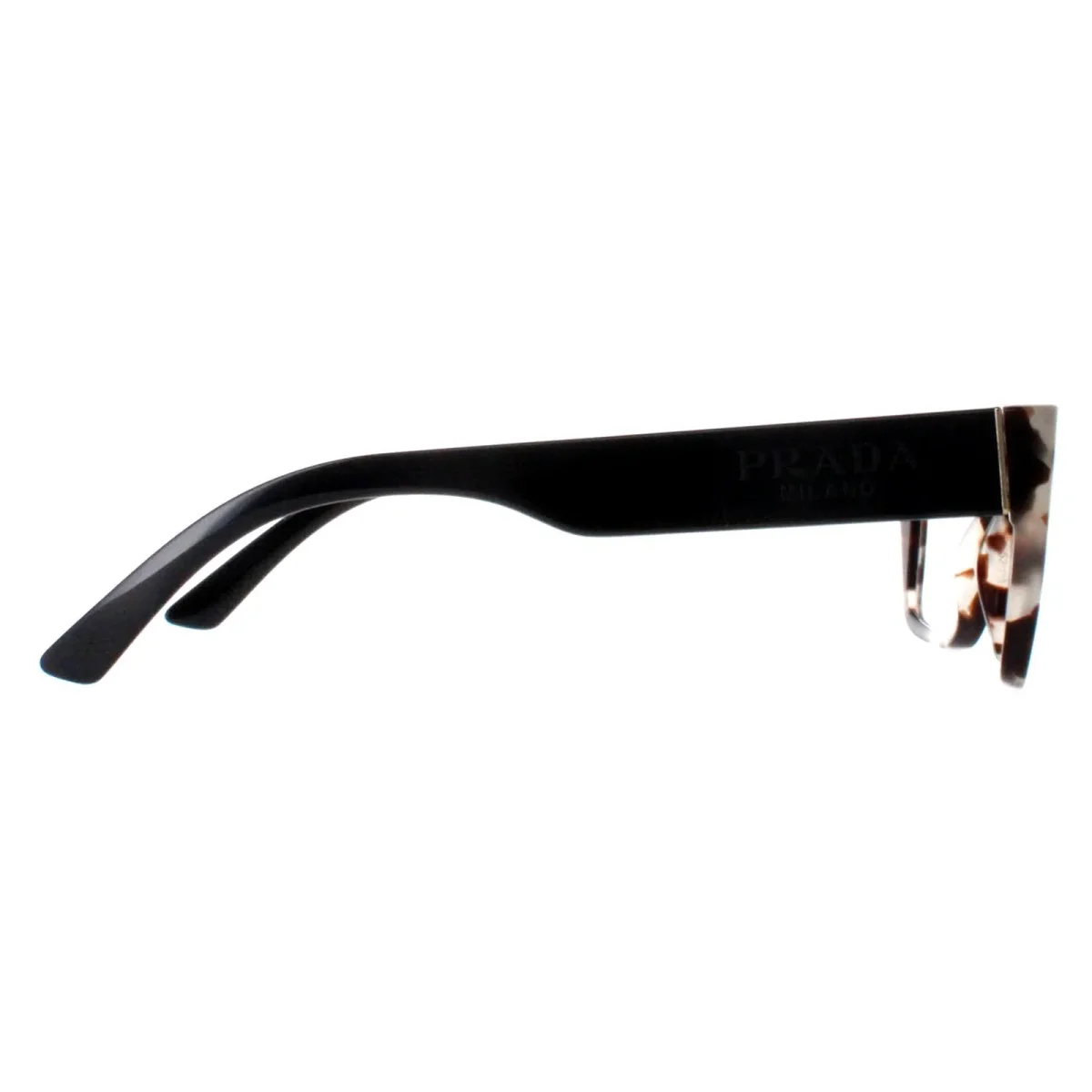 Prada Eyeglasses PR11YV UAO1O1 Black and White Women - Image 5