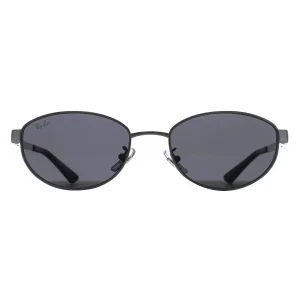 Ray-Ban Sunglasses RB3774D 003/87 Polished Silver Dark Grey
