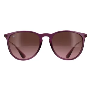 Ray-Ban Sunglasses RB4171 Erika 659114 Transparent Violet Pink Brown Gradient