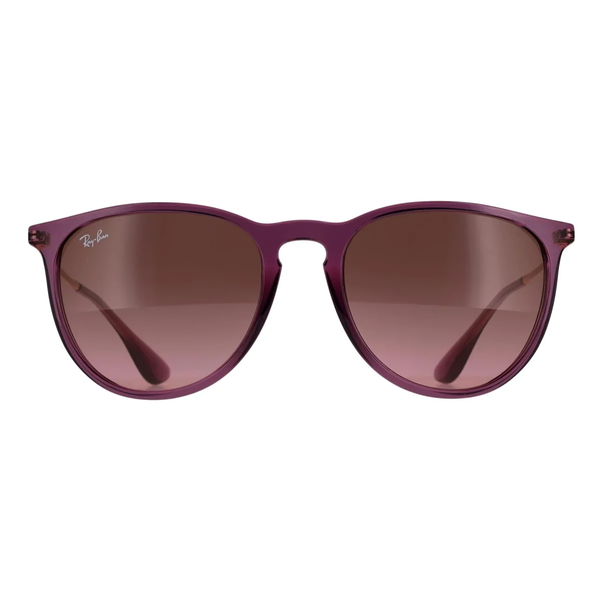 Ray-Ban Sunglasses RB4171 Erika 659114 Transparent Violet Pink Brown Gradient