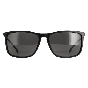 Hugo Boss Sunglasses BOSS 1182/S/IT 003 M9 Matte Black Grey Polarized