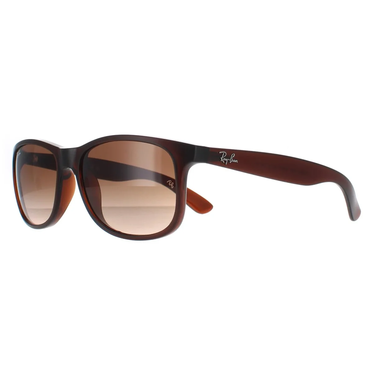 Ray-Ban Sunglasses Andy 4202 607313 Matt Brown Brown Gradient - Image 3