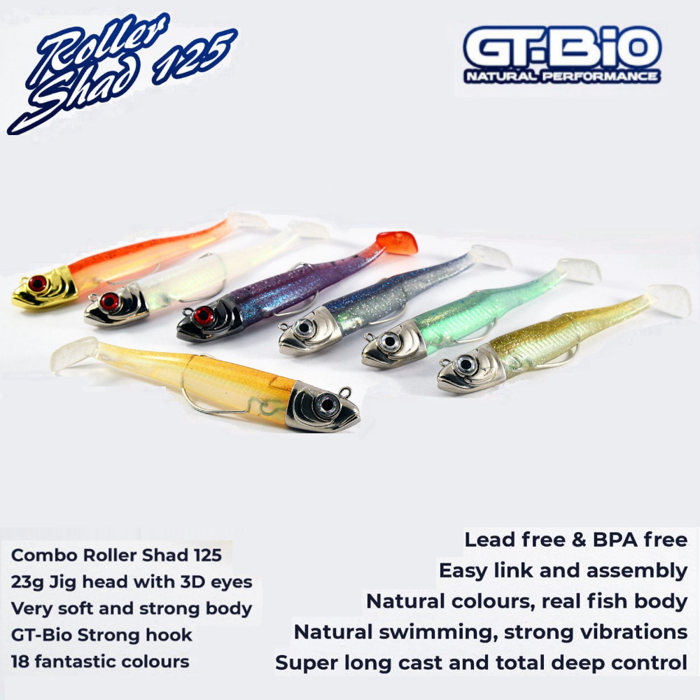 GT-Bio Roller Shad Combo 125mm 23gr - Image 3
