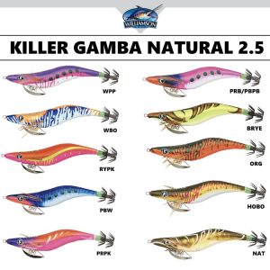 Toneira Williamson Killer Gamba Natural 2.5
