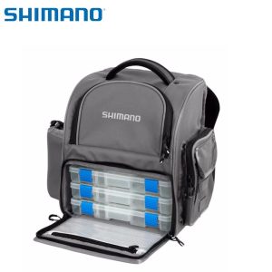 Mochila / bolsa média com caixas Shimano